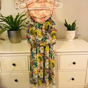 Lush Bright Floral Sundress